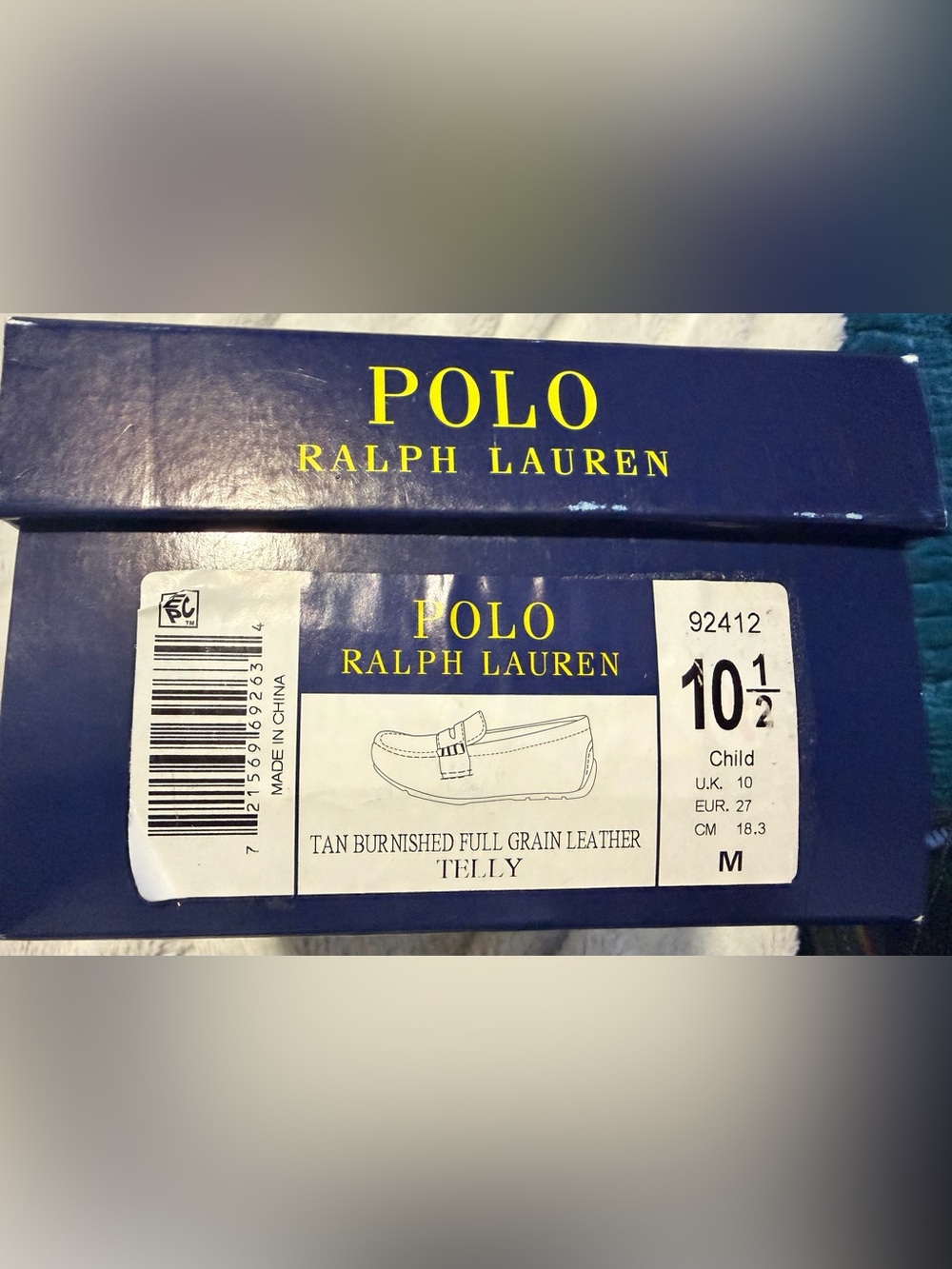 Polo Ralph Lauren Telly Leather Penny Loafer - Picture 7 of 7